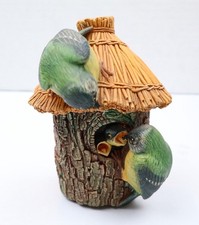 VTG Bossons England Chalkware Blue Birds 