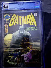Batman #227 DC Comics 1970 CGC 4.5 Neal Adams Cover Bronze Age picture