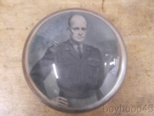 Vintage General Dwight D. Eisenhower Paperweight--Circa 1940s-1950s  picture