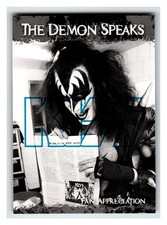KISS Gene Simmons The Demon 2009 KISS 360 Fan Apprec Press Pass #37 picture