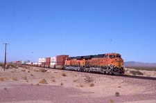 Original Train Slide BNSF #6894 10/2011 Amboy CA Slide 16 picture