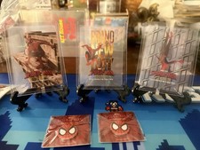 Spider-Man: Brand New Day Promotional Card Set (3 cards) Plus Two Mini Buttons picture