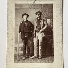 Antique Photograph On Board Handsome Young Men Hoe ID Heald Hammond Fredonia NY picture