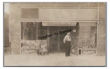 RPPC HAZELWOOD ICE CREAM Advertising Store PORTLAND OR Real Photo Postcard picture