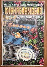 MICHAELANGELO #1 Teenage Mutant Ninja Turtles Mirage 1985 1 In 1 Micro Series NM picture