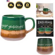 Elven Lord of The Rings Mug Ceramic High Gloss 18 Ounces Gift picture