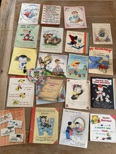 LOT OF 20 1920-1940s Vintage Greeting Cards - Mostly Birthday picture