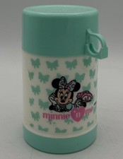 VTG Minnie ‘n Me Disney thermos turquoise/aqua Minnie Mouse Mickey 80s Cartoons picture