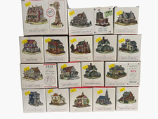 Huge Lot of 17 Vintage Liberty Falls Americana Collection Complete in Box picture