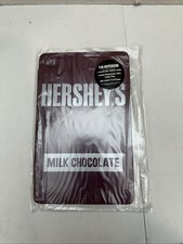 VINTAGE Hershey’s Branded Milk Chocolate Tin Box Notebook, Address & Phone Book picture