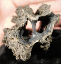 HUGE and Hollow FULGURITE or Petrified LIGHTNING 100% Natural Libya 56.9gr picture
