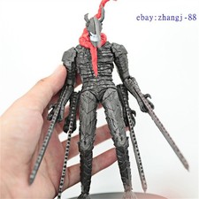 New Chainsaw Man Black Armor Denji Pochita Demon Figure Statue Toy Gifts picture