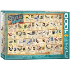 EuroGraphics 6000-5327 State Birds 1000Piece Puzzle picture