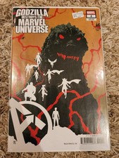 Godzilla Destroys the Marvel Universe #2 Andrea Sorrentino Cover (10) RARE picture