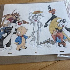 Hand drawn by Virgil Ross who animated for Chuck Jones Friz Freleng -Pepe  picture