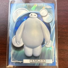 Topps Chrome Disney sapphire 2026 Big Hero 6 Baymax #143 Refractor Parallel picture