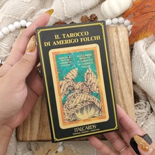 Il Tarocco di Amerigo Folchi Cards 78 Card Complete Deck Vintage 1991 picture