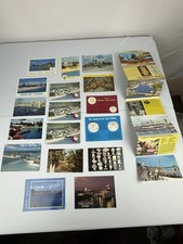 Vintage Lot Of 16 Florida Unposted Postcards, 1 Posted And Tarpon Springs picture