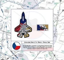Czech Air Force F-35 Tribute  |  Patch + Pencil Tab Bundle picture