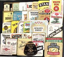 Lot of 30 Kentucky/Bourbon/Whiskey Gin/Vodka & Labels - c1930 - 1960 - NOS - L2C picture