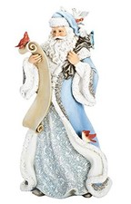 Roman Joseph's Studio Santa with Feathered Friends Figurine 14 Inch picture