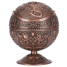 Retro Windproof Ashtray Metal Decoration Fashion Creative Ashtray Home Ornament picture