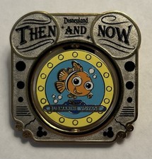 Disneyland - Now and Then - Submarine Voyage and Finding Nemo - LE1000 Pin picture