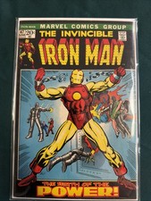 IRON-MAN # 47  CLASSIC COVER ORIGIN ISSUE 1972 Marvel Comics picture