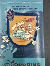 Walt Disney World 55Th Anniversary Mystery Pin Donald Duck Space Mountain Only picture