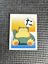 Snorlax Pokemon Retro Karuta  Playing Cards Game Nintendo From Japan picture