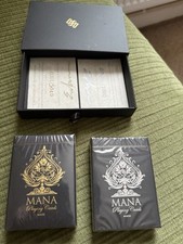 Mana Sybil Reserve Deck Playing Card Set. Gold/Platinum LTD Numbered Edition. picture