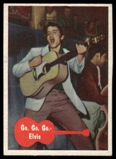Elvis Presley 1956 Music Bubbles Card #1 (EX Minor Corner Wear) picture