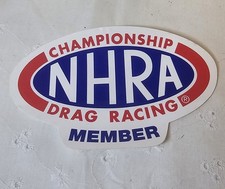 NHRA National Hot Rod Association Member - Racing Decal/Sticker  picture