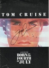 Born on the Fourth of July Press Kit - Signed by Tom Cruise Oliver Stone MORE picture