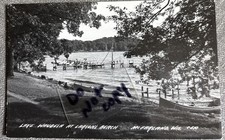McFarland WI Lake Waubesa At Larson’s Beach Real Photo Postcard RPPC Wisconsin picture