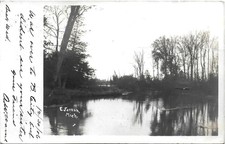 EAST JORDAN MICHIGAN RPPC - CHARLEVOIX COUNTY - Used 1906 picture