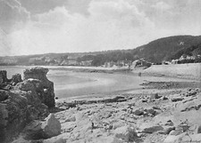 Grange Over Sands circa 1896 Historic Print Old Photo picture