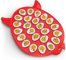 BeDeviled Egg Plate, 24 Cup Deviled Egg Platter picture