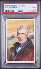 1911 T68 Heroes of History (PSA 6 EX/MT) President William H. Harrison picture