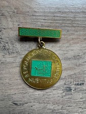 RARE 1961 MNR MISSILE OCTOBER CRISIS UNSEEN MEDAL ORDER BAY OF PIGS BATTLE picture