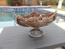~~ART NOUVEAU JARDINIERE- WROUGHT IRON- ORNATE~~ picture