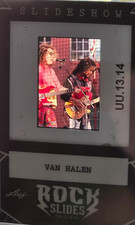 VAN HALEN Eddie Van Halen SLIDE RELIC Card SAMMY HAGAR 2026 Leaf SLIDESHOW Rock picture