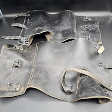 1961 Swiss Black Leather Gaiters Vetter Alt picture