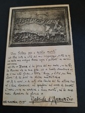 First World War Propaganda Postcard With Verses Gabriele D'Annunzio picture