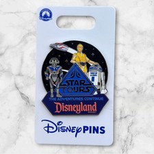 NEW Carded 2026 Disney Parks Disneyland Star Tours Ride 40th Anniversary Pin picture