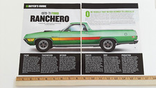 1970 - 1971 FORD RANCHERO ORIGINAL 2021 ARTICLE picture