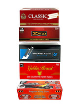 Zen Beretta Golden Harvest Hot Rod Global KING SIZE Cigarette Tubes (5-Boxes) picture