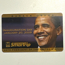 Barack Obama 2009 Inauguration Day rare unused commemorative pristine condition picture