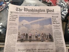 The Washington Post Saturday July 4 2026 picture