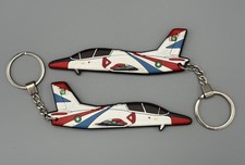 Pakistan Air Force K-8 (Karakorum-8) Aircraft Keychain Or Hongdu JL-8 Dual Side picture
